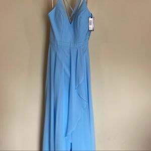 Never worn/never altered baby blue prom dress